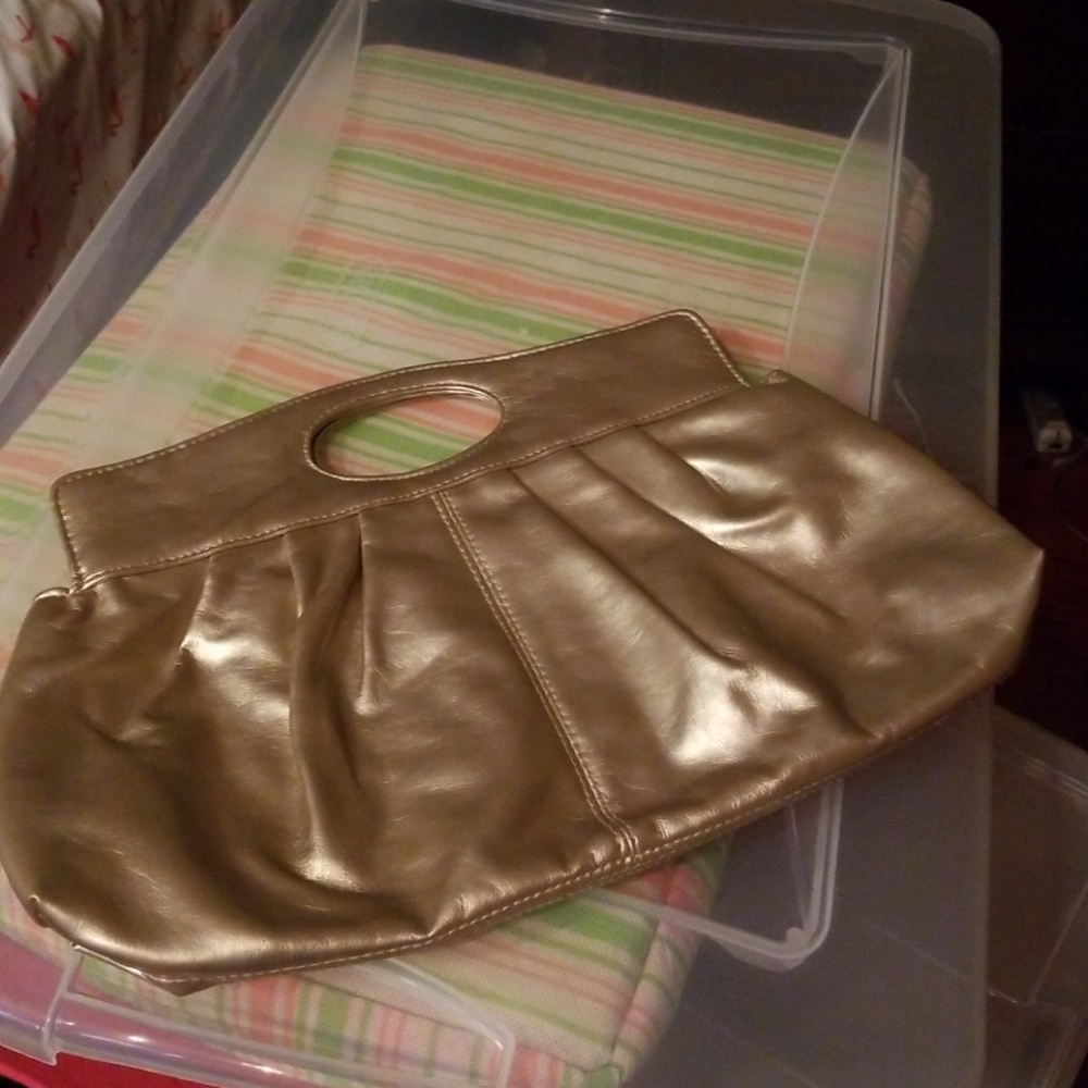 Gold Clutch